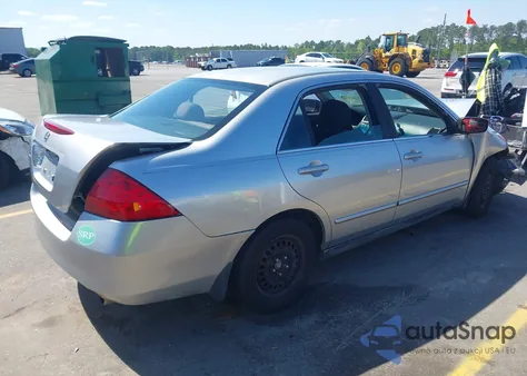 2007 Honda Accord 2.4 Lx из США, поврежденный, VIN 3HGCM56497G705508